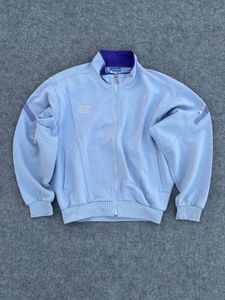 Retro Blue Track Jacket