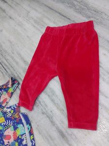 Cute Animal Print Kids' Pajama Set