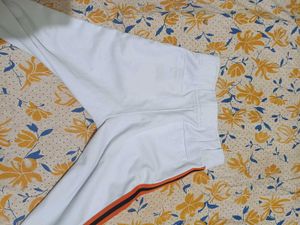 Stylish White Pants with Details