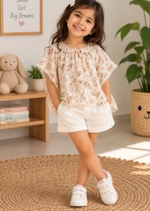 3 shorts and 4 tops combo.