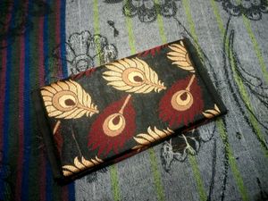 Peacock Feather Clutch
