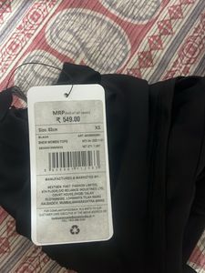 Stylish Black Halter Neck Top