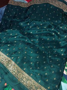 new unused designer Elegant Floral Design Saree