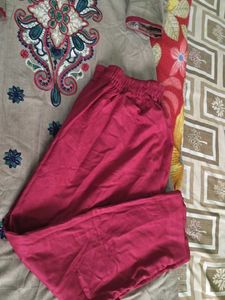 Embroidered Kurta with pant