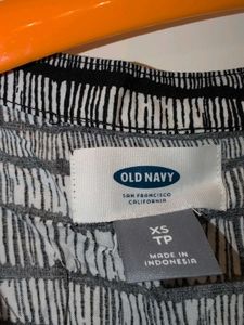 Stylish black and white Jumpsuit from Old Navy USA