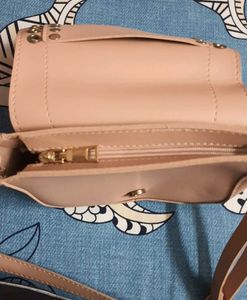 Cute Pink Crossbody Bag with Studs