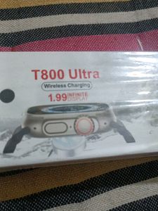 T 800 Smart Watch In Black Strap
