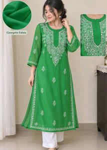 chikankari kurti