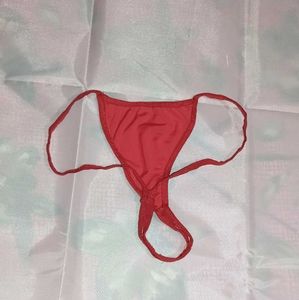 Sexy Red G-String Thong Panty