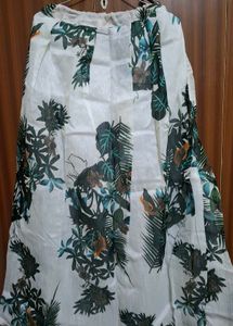 Floral Print Skirt