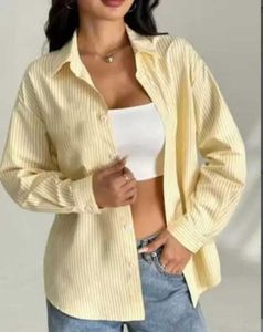 Striped Button-Down Shirt