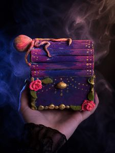 Unique Octopus Treasure Chest Decor