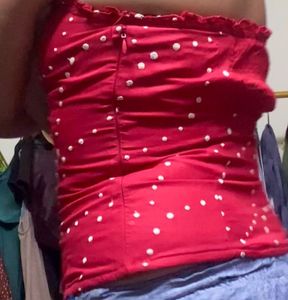 Corset Style Tube Top