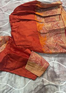 Orange Lehenga Choli Set