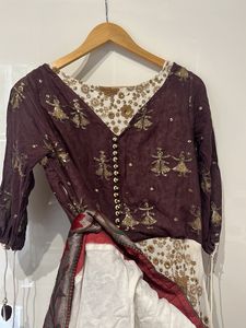 Heavy Flair Embroidered Gown