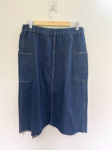 Y2K Denim Midi Skirt