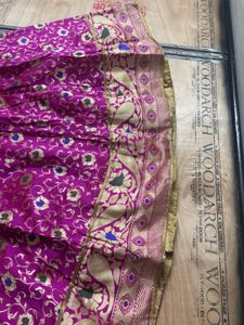 Blue &amp; Pink Lehenga Choli