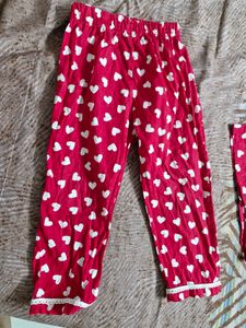 Baby Hug Night Suit For Girl Child