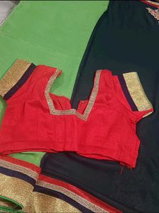 Beautiful Heavy Saree With Blouse 🥰