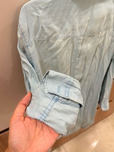 H&amp;M Denim Shirt Dress