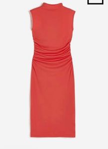 H&amp;M Gathered Bodycon Dress