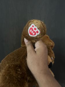 Build A Bear Plush Dog Brown Spot Sewn Eyes