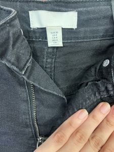 black denim shorts from H&amp;M us siz