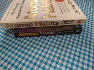 2 books: Atomic Habits &amp; Rich Dad Poor Dd