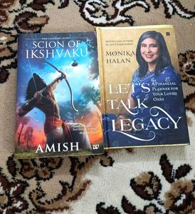 Author Signed,Scion of Ikshvaku & Let's Talk L