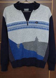 Men's Patterned Pullover Sweater