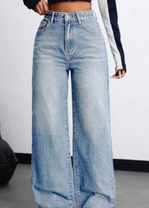 Light Wash Wide Leg Jeans