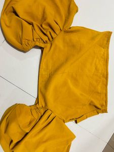 Stylish Mustard Yellow Blouse