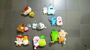 Cute Plush Keychain Collection