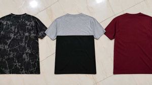 T shirts real sa bhot alag but pura new hai .Set o