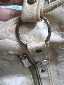 Cream Colour Soft leather handbag