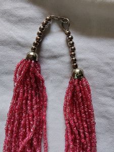 Multi Layer Beaded Long  Necklace