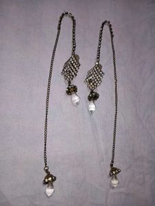 Combo Elegant Crystal Drop Earrings