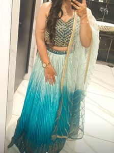 Tale Blue New Lehenga
