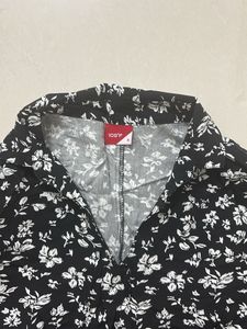 Chic Floral Print Top