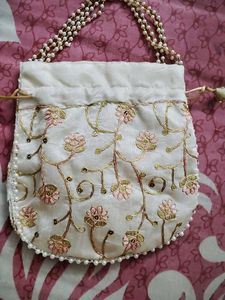 18.Embroidered Potli Bag