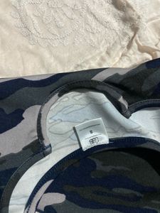 Camo Crop Tank Top