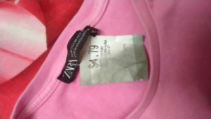 Pink Long Sleeve Top