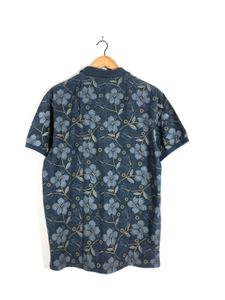 Dark Blue Printed T-Shirt (Men’s)
