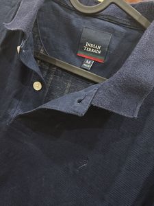 Indian Terrian Navy Blue T- Shirt