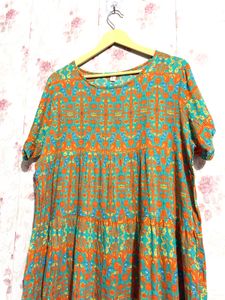 Boho Chic Tiered Mini Dress