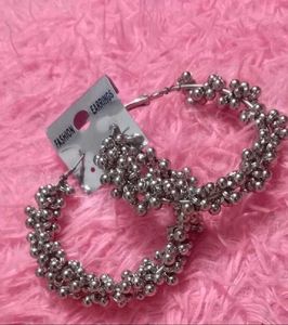 Sparkling Hoop Earrings