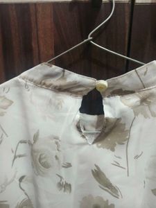 Floral Print Sheer top