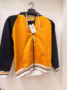 Miss Chase Orange Zip-Up Hoodie