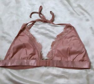 Satin Lace Bra