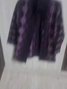 Stylish Diamond Pattern Jacket